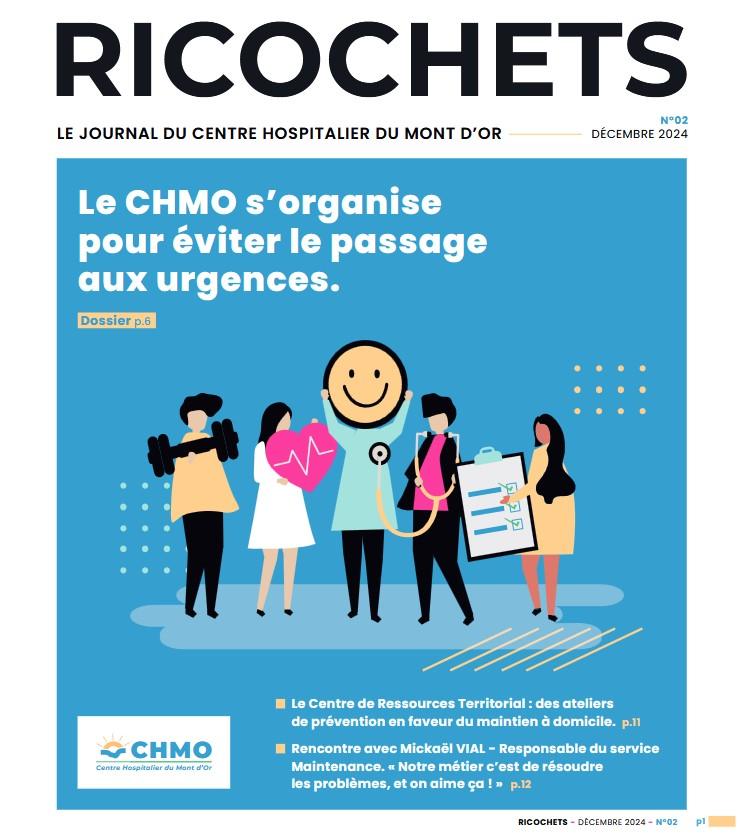 première de couverture N°2  du journal Ricochets 